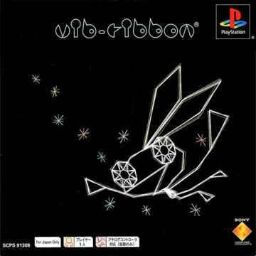 Vib-Ribbon (JP) box cover front